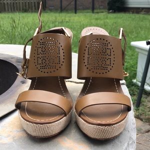 Tori Burch wedge heels